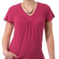 Ladies Cap Sleeve Top