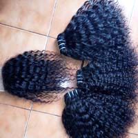 Curly Weft Human Hair