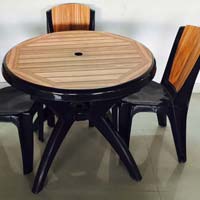 Injection Molded Plastic Dining Table