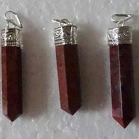 Red Jasper Pencil Pendants