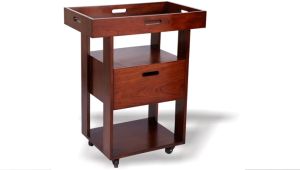 Kumkum Wooden Salon Trolley