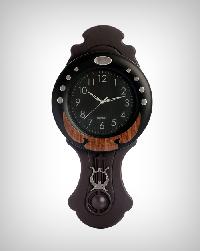 Black Brown Shade Traditional Wall Clocks with Pendulum