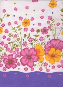 Polyester One Side Border Printed Fabric