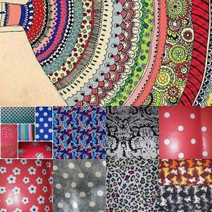 rayon printed fabric