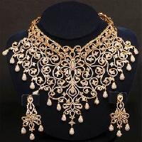 diamond studded jewellery