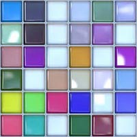 Multi Coloured Tiles