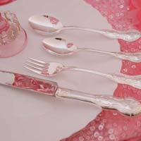 Pure Silver Cutlery - 24 pcs Set