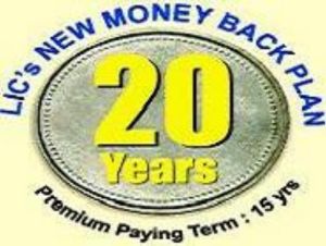 LIC 20 Year New Money Back Plan (820)