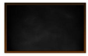 Black Writing Board