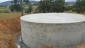 concrete tank
