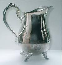 silver plated pitcher