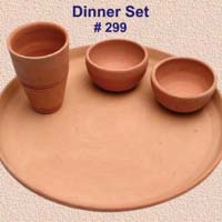 Terracotta Dinner Set