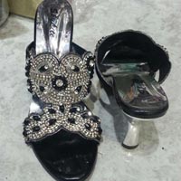 Crystal Beaded Sandals