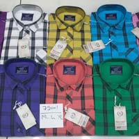 casual cross check shirts