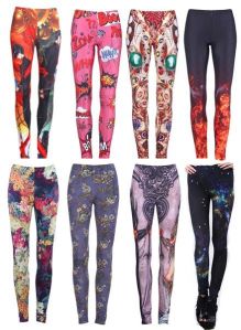 Ladies Printed Leggings