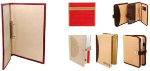 Jute File Folder