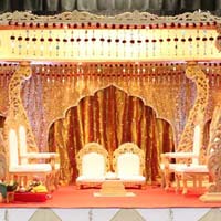 Peacock wedding Mandap