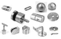 stainless steel glass fittings