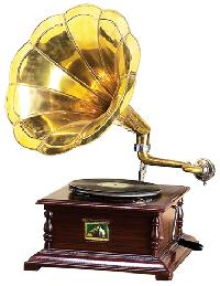 Wooden Gramophone