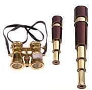 Brass Binocular