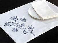 embroidered table place mats
