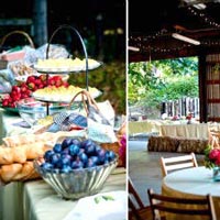 Outdoor Wedding Catering Service