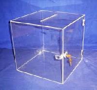 acrylic donation box