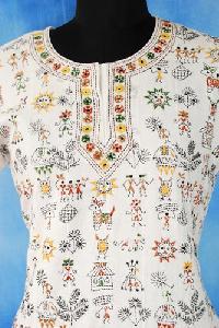 hand embroidery kurtis