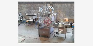 Automatic 6 Head Volumetric Liquid Filling Machine