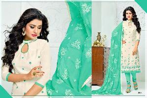 Cotton Suit Material With Naznin Dupatta