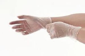 Vinyl PVC Examination Gloves