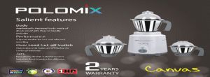 Polomix Canvas Mixer Grinder