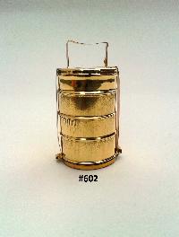 Brass Miniature Tiffin
