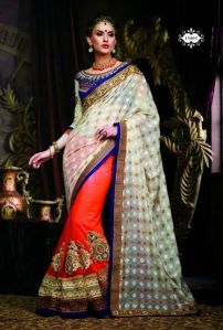 Embroidered Saree