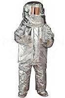 aluminize fire proximity suit