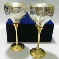 Brass Wine Glasses
