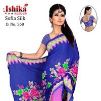 Fancy Printed Sarees