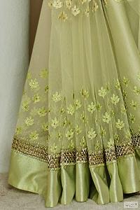 Designer Net Sarees