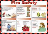 Fire safety poster