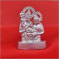 Parad Shiv Parivar Statue on Plate