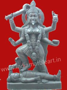 Marble Mahakali Statue