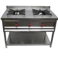 2 Burner Indian Cooking Range