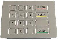 metal keypad