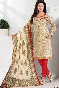 Chanderi Churidar Suits