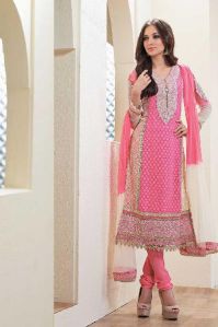 Georgette Churidar Suits