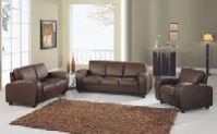 Leather Sofa Set