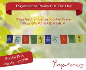 Divya Mantra Tibetian Buddhist Prayer Flags For Home