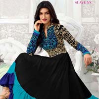 Blue Anarkali Suit