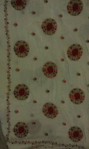 french knot sarees