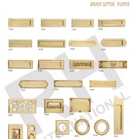 Brass Door Plate